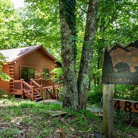 Mountain Spirit Cabin - Fireplace And Hot Tub Villa Blue Ridge Exteriör bild