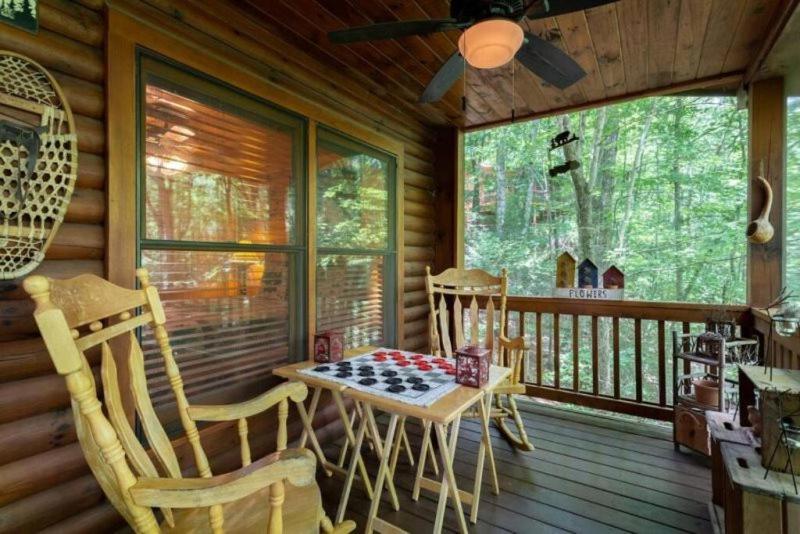Mountain Spirit Cabin - Fireplace And Hot Tub Villa Blue Ridge Exteriör bild