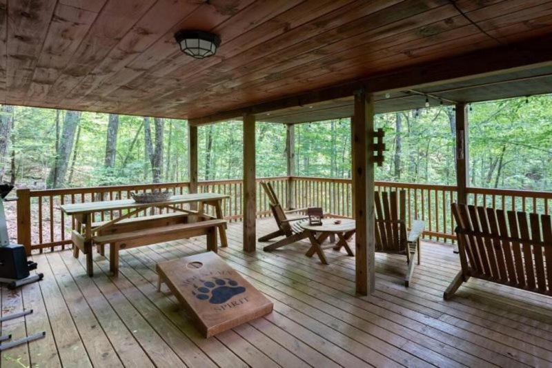 Mountain Spirit Cabin - Fireplace And Hot Tub Villa Blue Ridge Exteriör bild