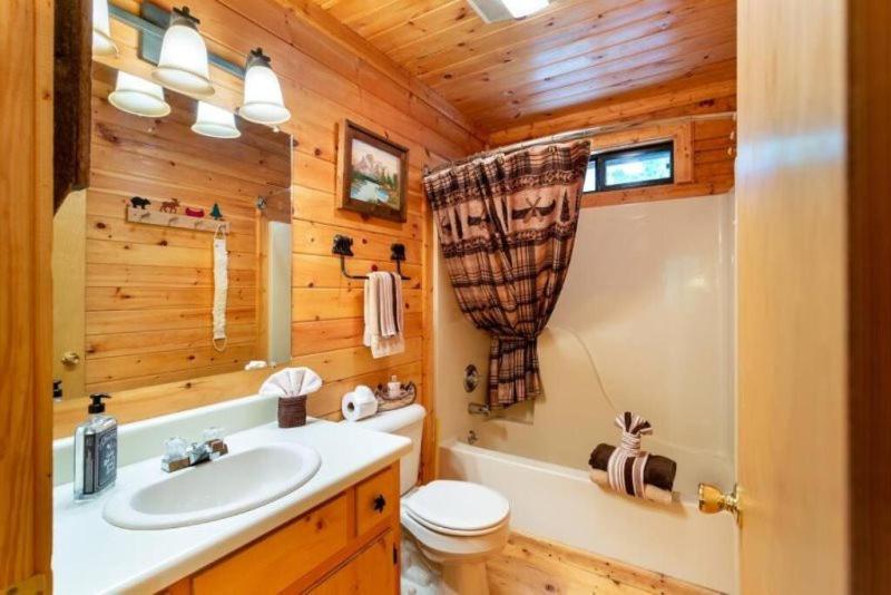 Mountain Spirit Cabin - Fireplace And Hot Tub Villa Blue Ridge Exteriör bild
